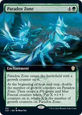 Image for Paradox Zone (Extended Art) (391) (Commander 2021) - Magic: The Gathering