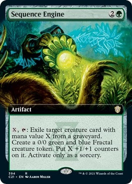 Image for Sequence Engine (Extended Art) (394) (Commander 2021) - Magic: The Gathering