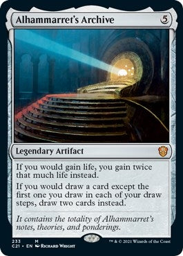 Image for Alhammarret's Archive (233) (Commander 2021) - Magic: The Gathering
