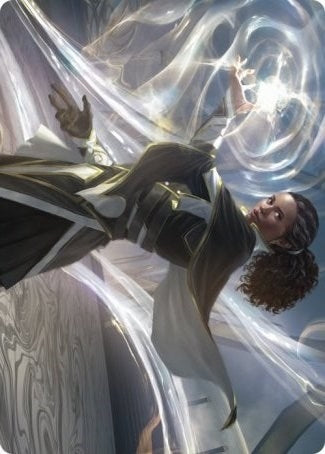 Image for Clever Lumimancer Art Card (2) (Art Series: Strixhaven) - Magic: The Gathering