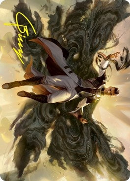Image for Arrogant Poet Art Card (Gold-Stamped Signature) (7) (Art Series: Strixhaven) - Magic: The Gathering