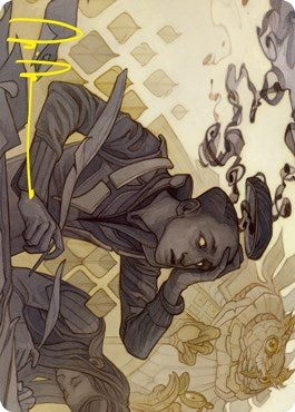 Image for Go Blank Art Card (Gold-Stamped Signature) (8) (Art Series: Strixhaven) - Magic: The Gathering