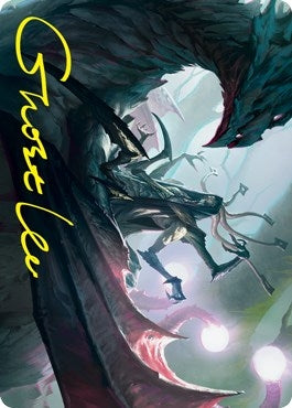 Image for Specter of the Fens Art Card (Gold-Stamped Signature) (11) (Art Series: Strixhaven) - Magic: The Gathering