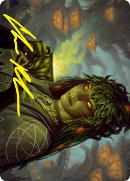 Image for Dina, Soul Steeper Art Card (Gold-Stamped Signature) (23) (Art Series: Strixhaven) - Magic: The Gathering