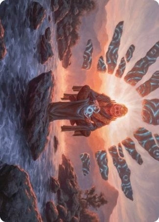 Image for Jadzi, Oracle of Arcavios Art Card (28) (Art Series: Strixhaven) - Magic: The Gathering