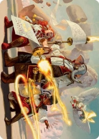 Image for Lorehold Command Art Card (31) (Art Series: Strixhaven) - Magic: The Gathering