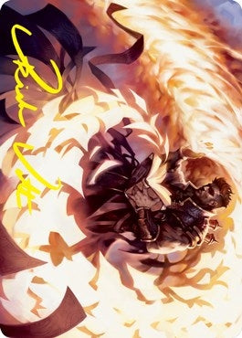Image for Revel in Silence Art Card (Gold-Stamped Signature) (36) (Art Series: Strixhaven) - Magic: The Gathering