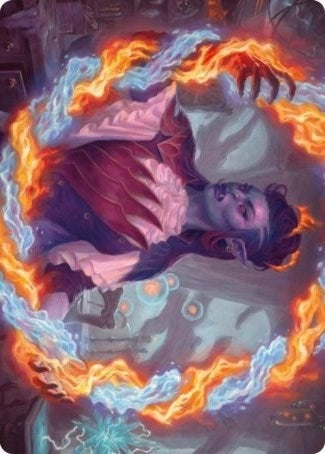 Image for Rootha, Mercurial Artist Art Card (38) (Art Series: Strixhaven) - Magic: The Gathering