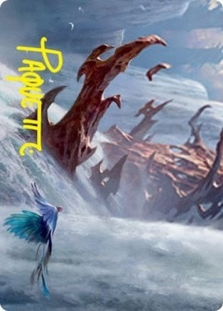 Image for Island Art Card (Gold-Stamped Signature) (49) (Art Series: Strixhaven) - Magic: The Gathering