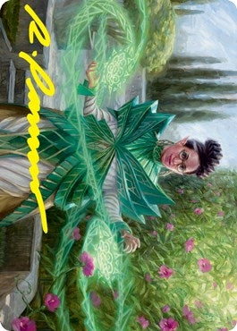 Image for Kianne, Dean of Substance Art Card (Gold-Stamped Signature) (51) (Art Series: Strixhaven) - Magic: The Gathering