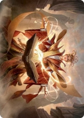 Image for Augusta, Dean of Order Art Card (54) (Art Series: Strixhaven) - Magic: The Gathering