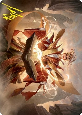 Image for Augusta, Dean of Order Art Card (Gold-Stamped Signature) (54) (Art Series: Strixhaven) - Magic: The Gathering