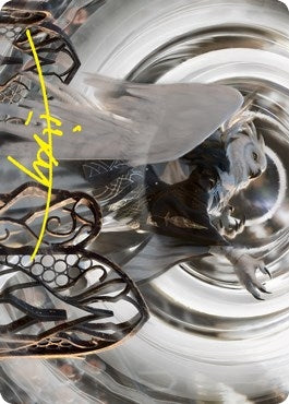 Image for Shaile, Dean of Radiance Art Card (Gold-Stamped Signature) (55) (Art Series: Strixhaven) - Magic: The Gathering