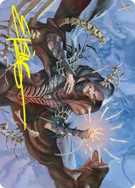 Image for Valentin, Dean of the Vein Art Card (Gold-Stamped Signature) (56) (Art Series: Strixhaven) - Magic: The Gathering