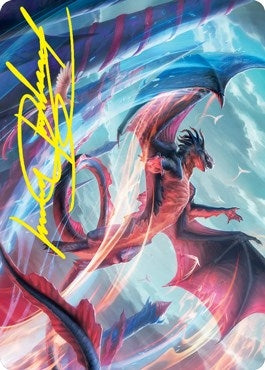 Image for Galazeth Prismari Art Card (Gold-Stamped Signature) (58) (Art Series: Strixhaven) - Magic: The Gathering