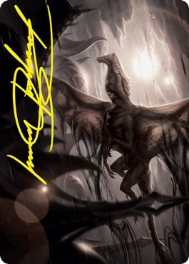 Image for Shadrix Silverquill Art Card (Gold-Stamped Signature) (59) (Art Series: Strixhaven) - Magic: The Gathering