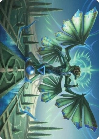 Image for Tanazir Quandrix Art Card (60) (Art Series: Strixhaven) - Magic: The Gathering