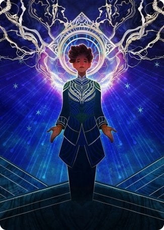 Image for Brainstorm Art Card (65) (Art Series: Strixhaven) - Magic: The Gathering
