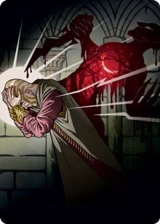 Image for Agonizing Remorse Art Card (70) (Art Series: Strixhaven) - Magic: The Gathering