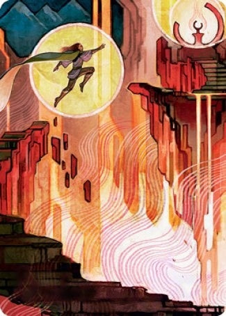Image for Thrill of Possibility Art Card (78) (Art Series: Strixhaven) - Magic: The Gathering