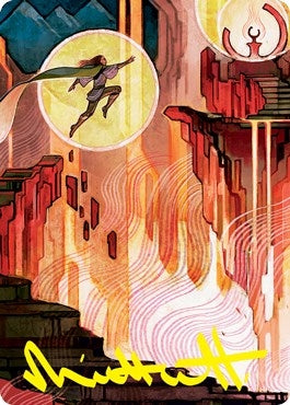 Image for Thrill of Possibility Art Card (Gold-Stamped Signature) (78) (Art Series: Strixhaven) - Magic: The Gathering