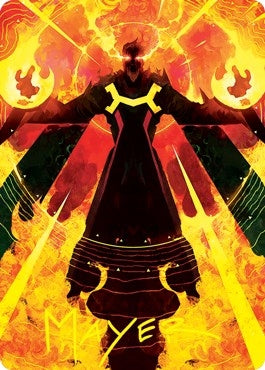 Image for Urza's Rage Art Card (Gold-Stamped Signature) (79) (Art Series: Strixhaven) - Magic: The Gathering