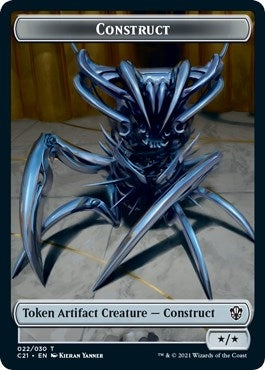 Image for Construct (022) // Treasure Double-Sided Token (22 // 7) (Commander 2021) - Magic: The Gathering