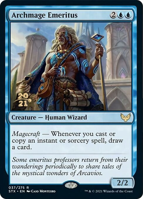 Image for Archmage Emeritus (37) (Prerelease Cards) - Magic: The Gathering
