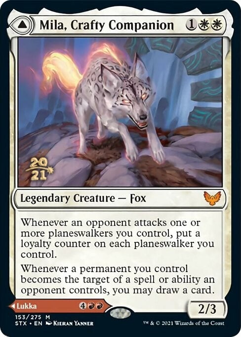 Image for Mila, Crafty Companion (153) (Prerelease Cards) - Magic: The Gathering