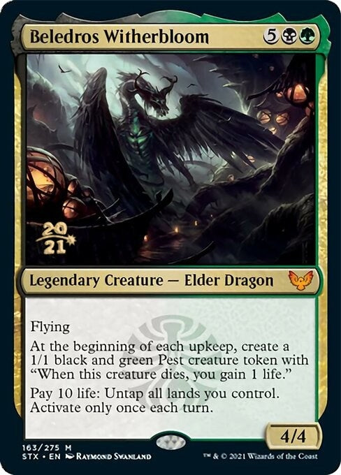 Image for Beledros Witherbloom (163) (Prerelease Cards) - Magic: The Gathering