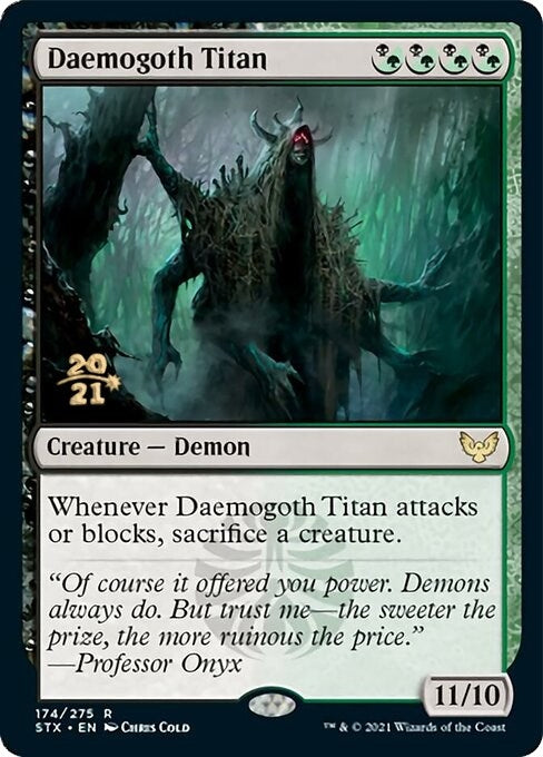 Image for Daemogoth Titan (174) (Prerelease Cards) - Magic: The Gathering