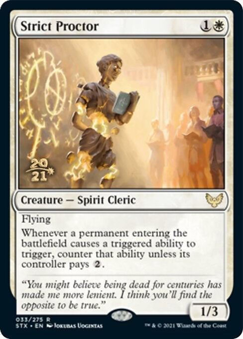 Image for Strict Proctor (33) (Prerelease Cards) - Magic: The Gathering