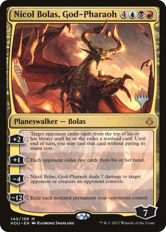 Image for Nicol Bolas, God-Pharaoh (140) (Promo Pack: Strixhaven) - Magic: The Gathering