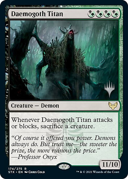 Image for Daemogoth Titan (174) (Promo Pack: Strixhaven) - Magic: The Gathering