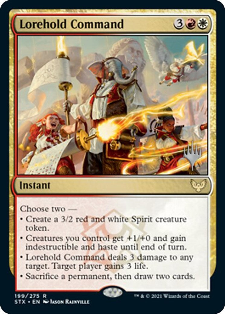 Image for Lorehold Command (199) (Promo Pack: Strixhaven) - Magic: The Gathering