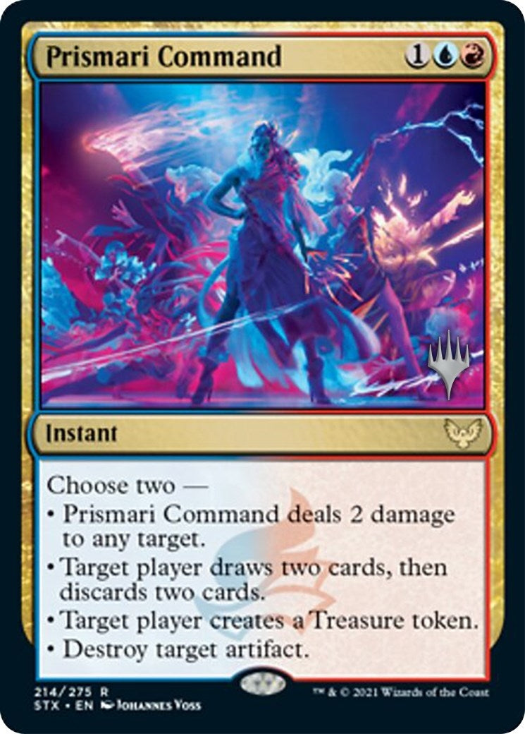 Image for Prismari Command (214) (Promo Pack: Strixhaven) - Magic: The Gathering