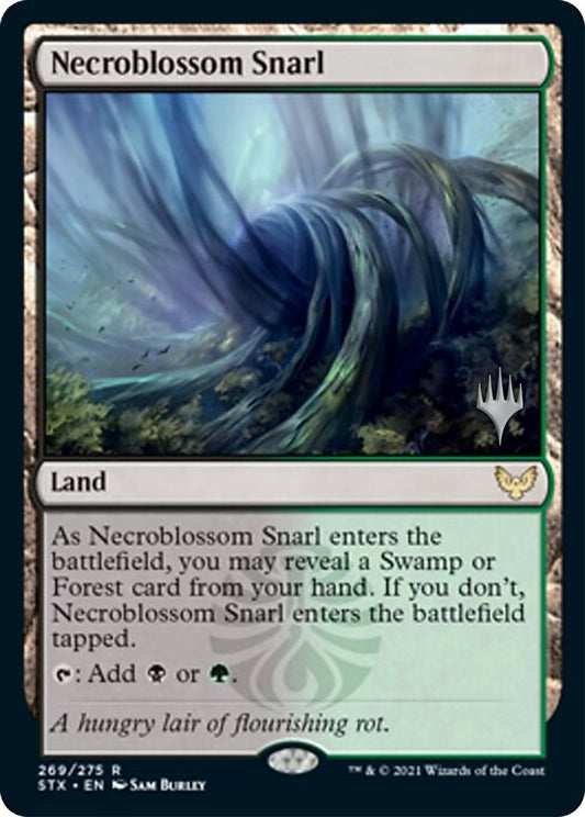 Image for Necroblossom Snarl (269) (Promo Pack: Strixhaven) - Magic: The Gathering