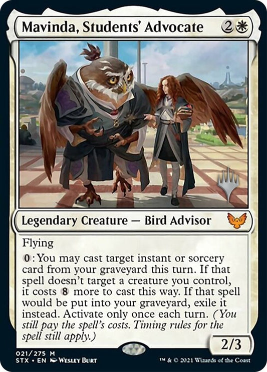Image for Mavinda, Students' Advocate (21) (Promo Pack: Strixhaven) - Magic: The Gathering