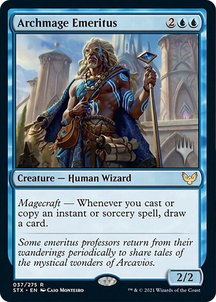Image for Archmage Emeritus (37) (Promo Pack: Strixhaven) - Magic: The Gathering