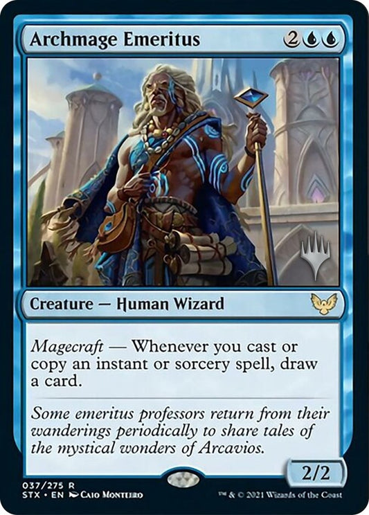Image for Archmage Emeritus (37) (Promo Pack: Strixhaven) - Magic: The Gathering