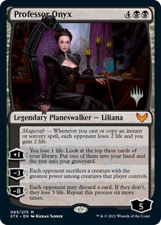 Image for Professor Onyx (83) (Promo Pack: Strixhaven) - Magic: The Gathering