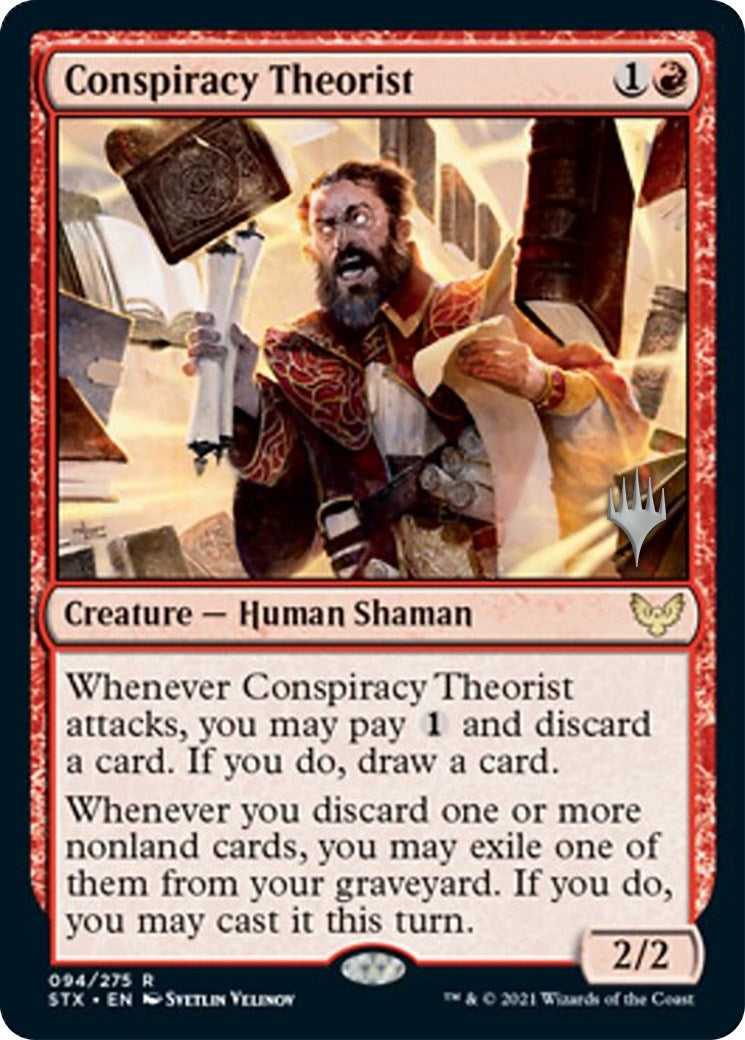 Image for Conspiracy Theorist (94) (Promo Pack: Strixhaven) - Magic: The Gathering