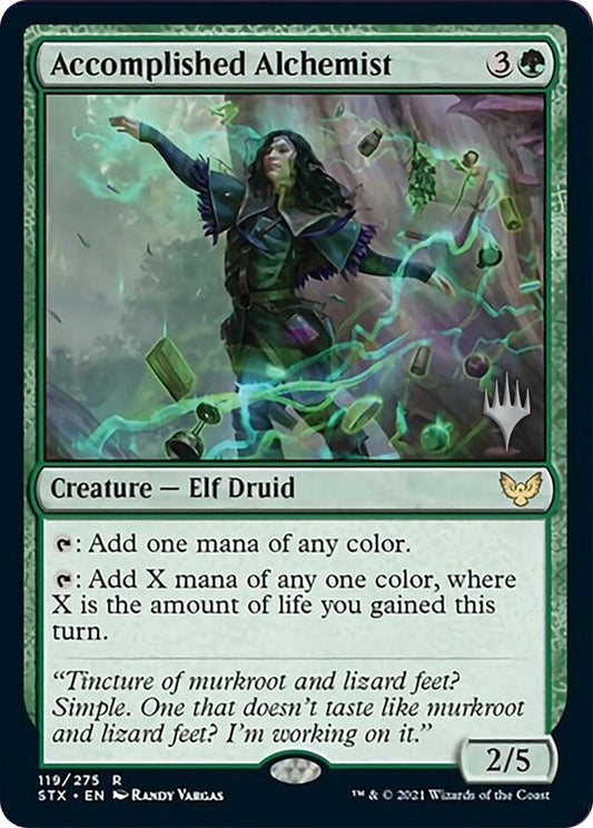 Image for Accomplished Alchemist (119) (Promo Pack: Strixhaven) - Magic: The Gathering