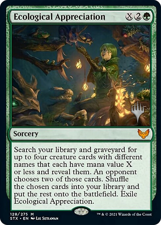 Image for Ecological Appreciation (128) (Promo Pack: Strixhaven) - Magic: The Gathering