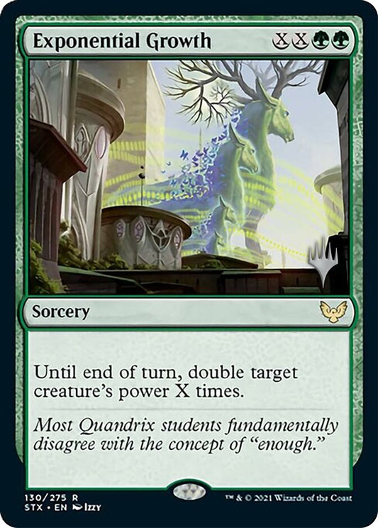Image for Exponential Growth (130) (Promo Pack: Strixhaven) - Magic: The Gathering