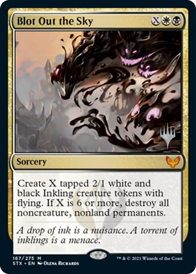 Image for Blot Out the Sky (167) (Promo Pack: Strixhaven) - Magic: The Gathering