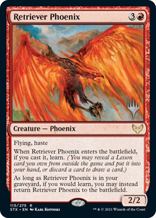 Image for Retriever Phoenix (113) (Promo Pack: Strixhaven) - Magic: The Gathering
