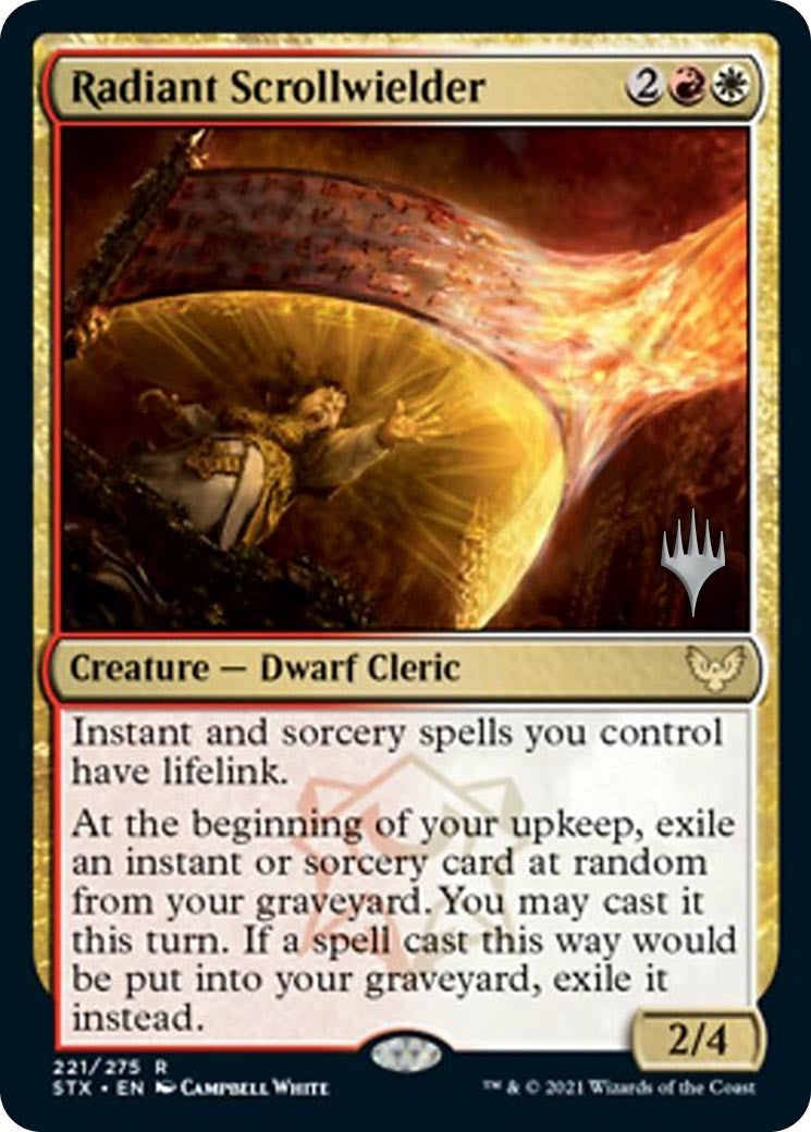 Image for Radiant Scrollwielder (221) (Promo Pack: Strixhaven) - Magic: The Gathering