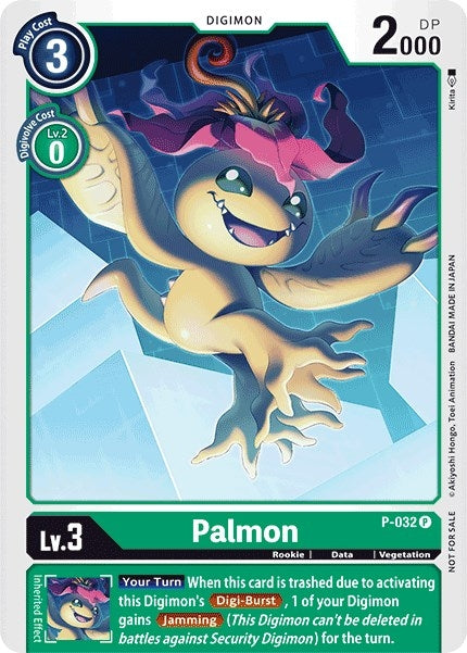 Image for Palmon - P-032 (P-032 P) (Digimon Promotion Cards) - Digimon Card Game