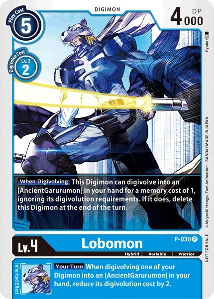 Image for Lobomon - P-030 (P-030 P) (Digimon Promotion Cards) - Digimon Card Game